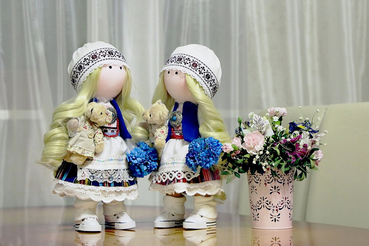 Куклы в национальных костюмах - Marina Pavlova