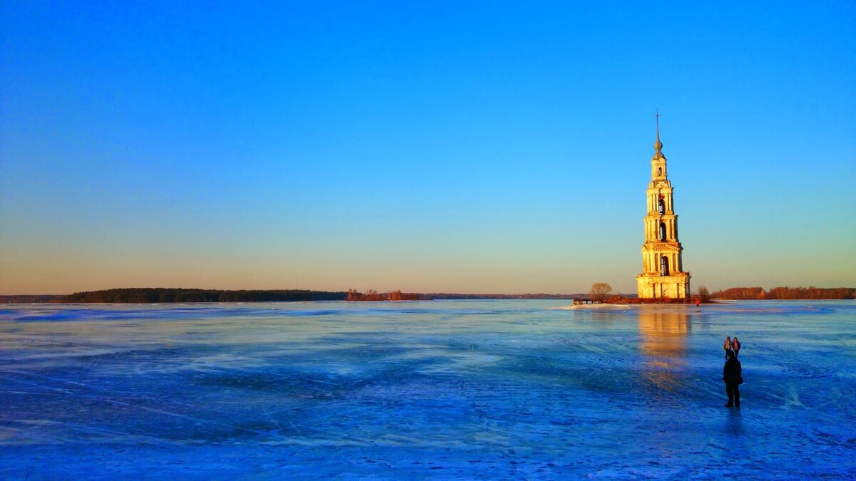 Затопленная колокольня. калязин - Андрей Подколзин 