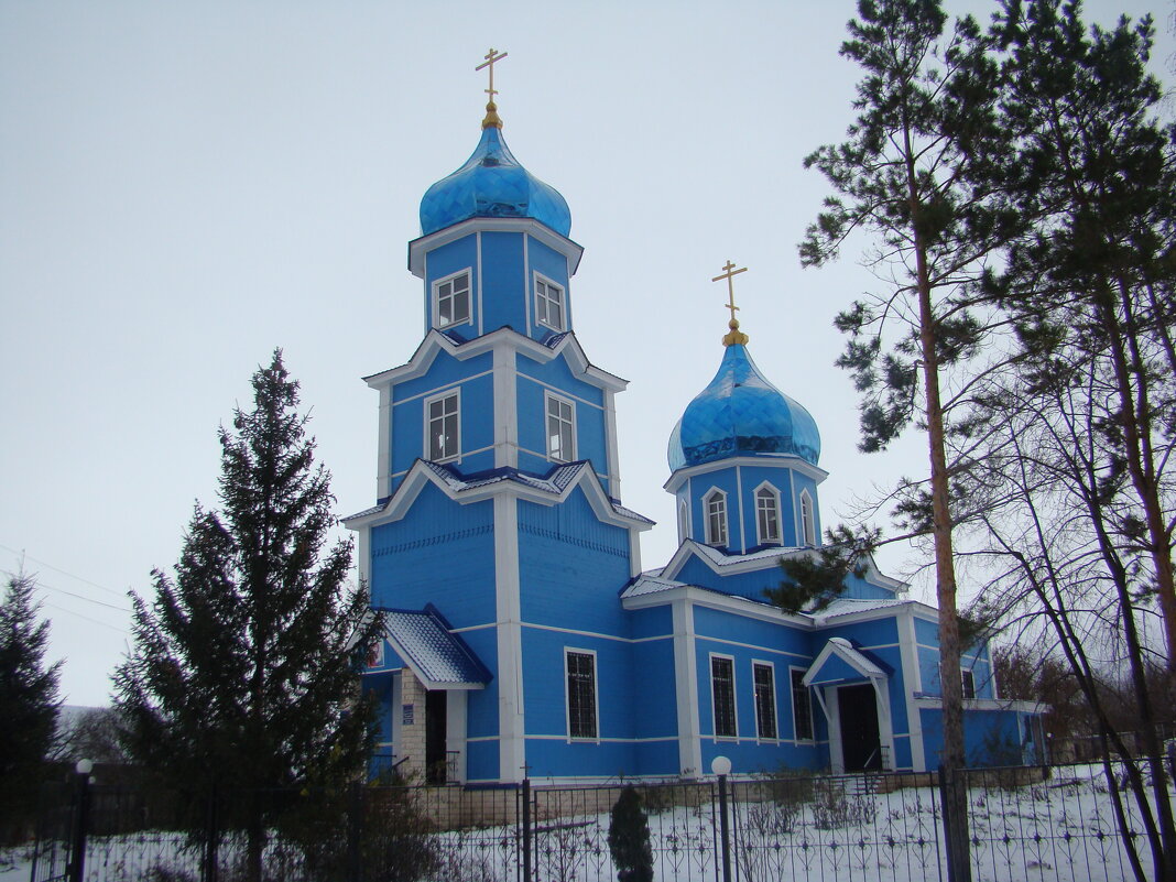 Церковь  в честь Казанской иконы божье матери - марина ковшова 