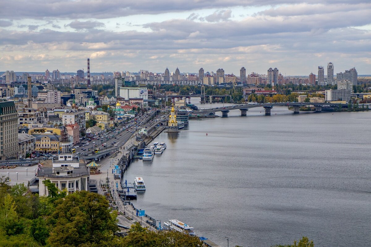 Киев вид с нового моста - igor G.