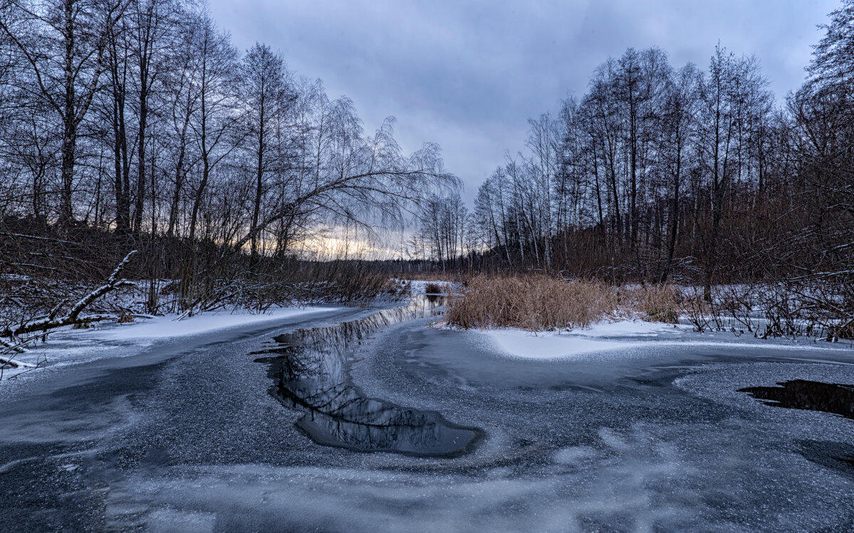 Зимний пейзаж - Олег Пученков