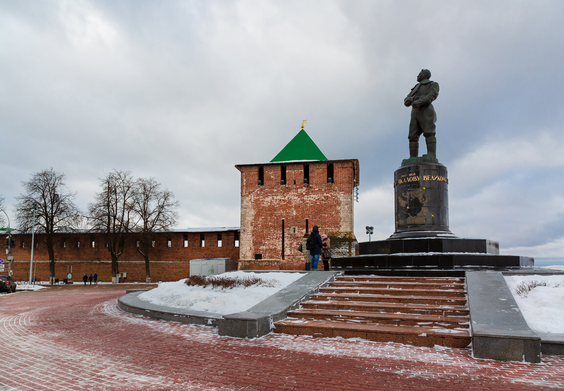 Памятник Чкалову - Александр Синдерёв