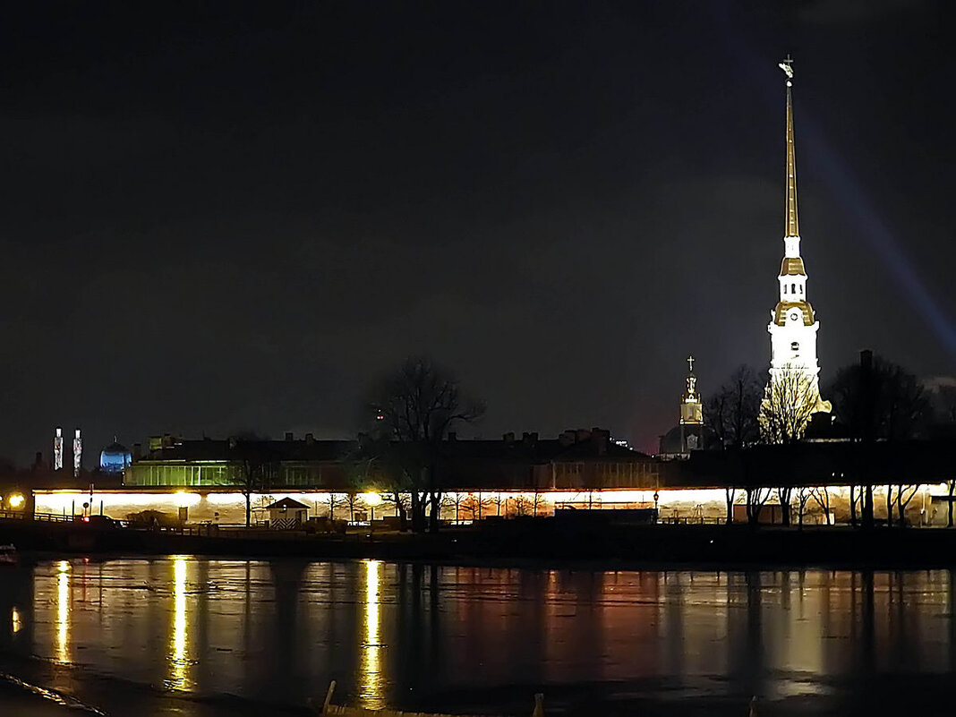 Петропавловская крепость. Вид с Биржевого моста (Санкт-Петербург) - Ольга И