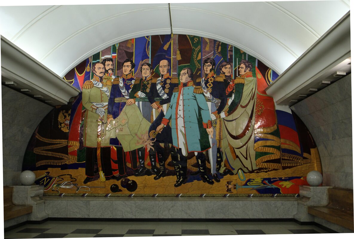Панно с портретами генералов войны 1812 года - Валерий 