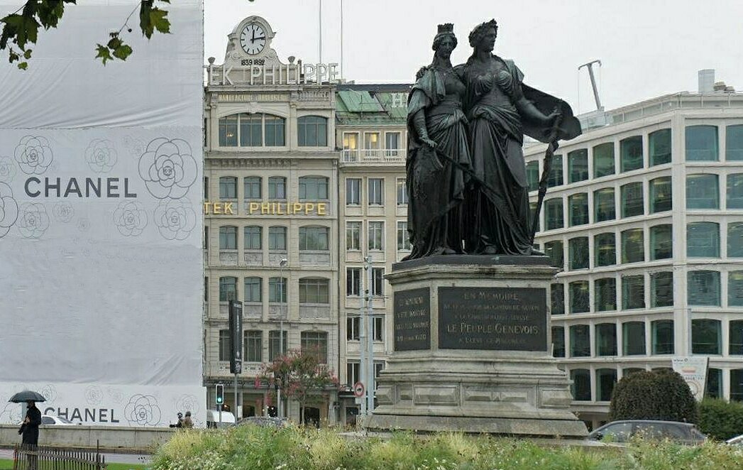 Памятник объединению Женевы и Швейцарии - Елена Павлова (Смолова)