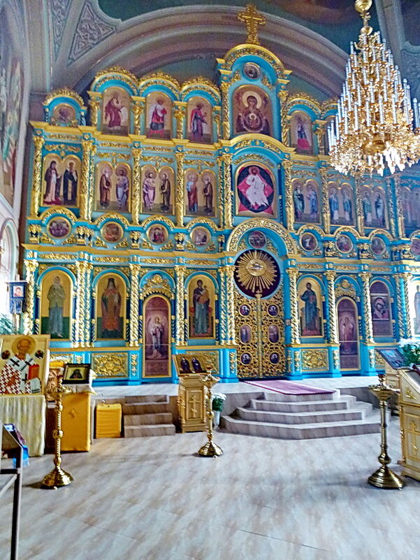 Иконостас собора Казанского монастыря в Рязани - Александр Чеботарь
