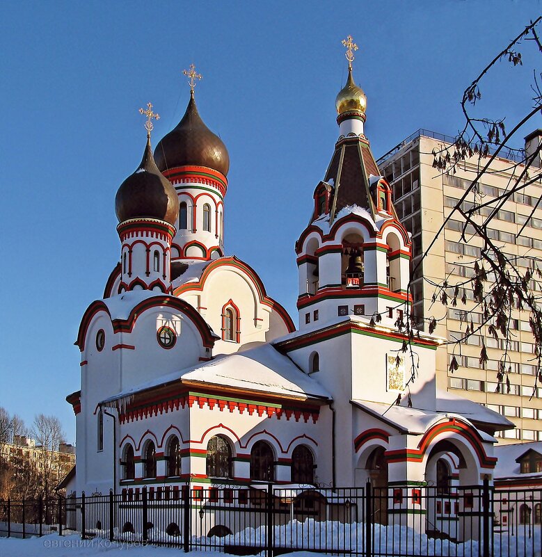 Троицкая церковь  в Старых Черёмушках - Евгений Кочуров