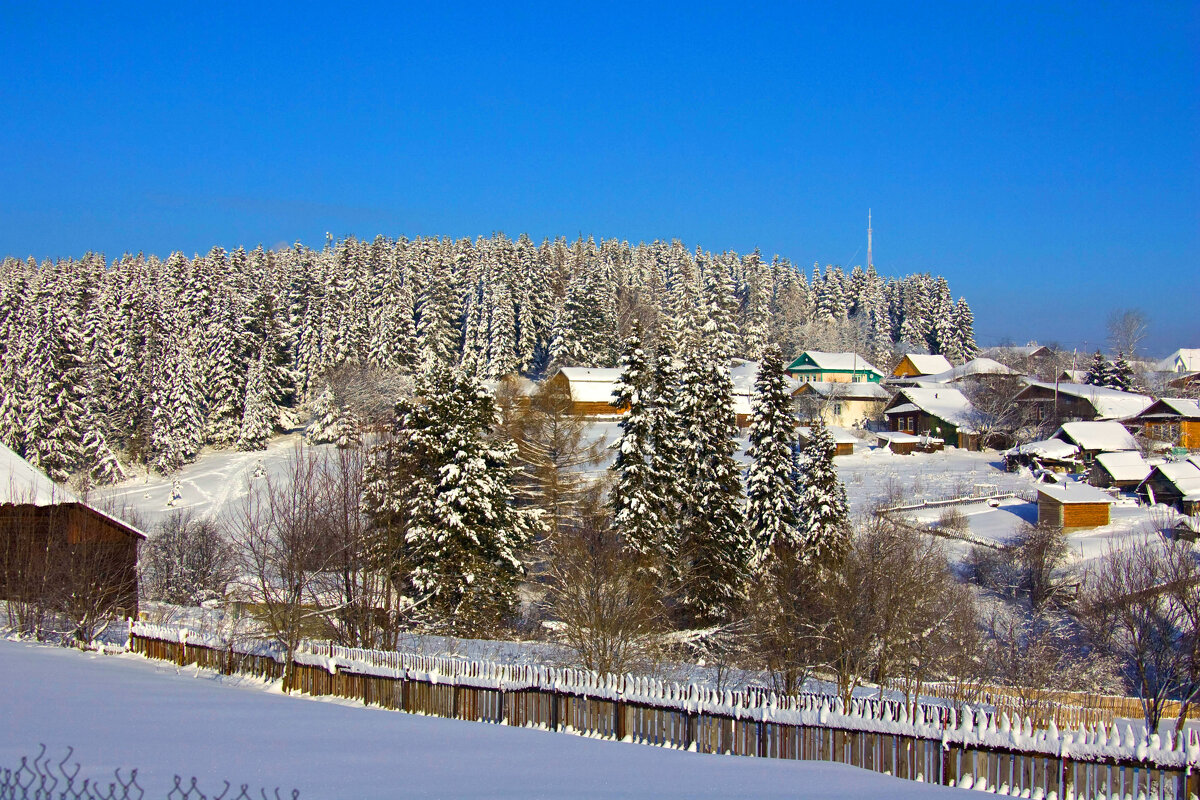 Зимняя деревня - Алексей Екимовских