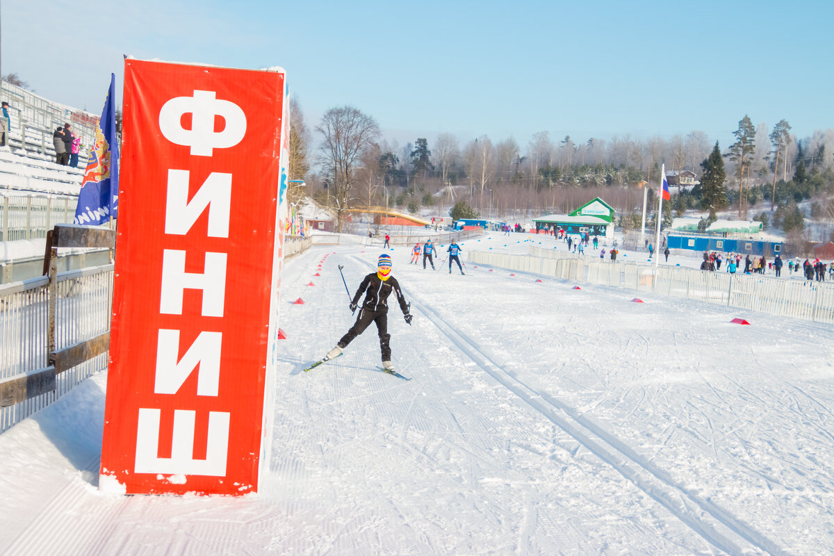 Демино, лыжные гонки - Евгений Бегунов-Воронов