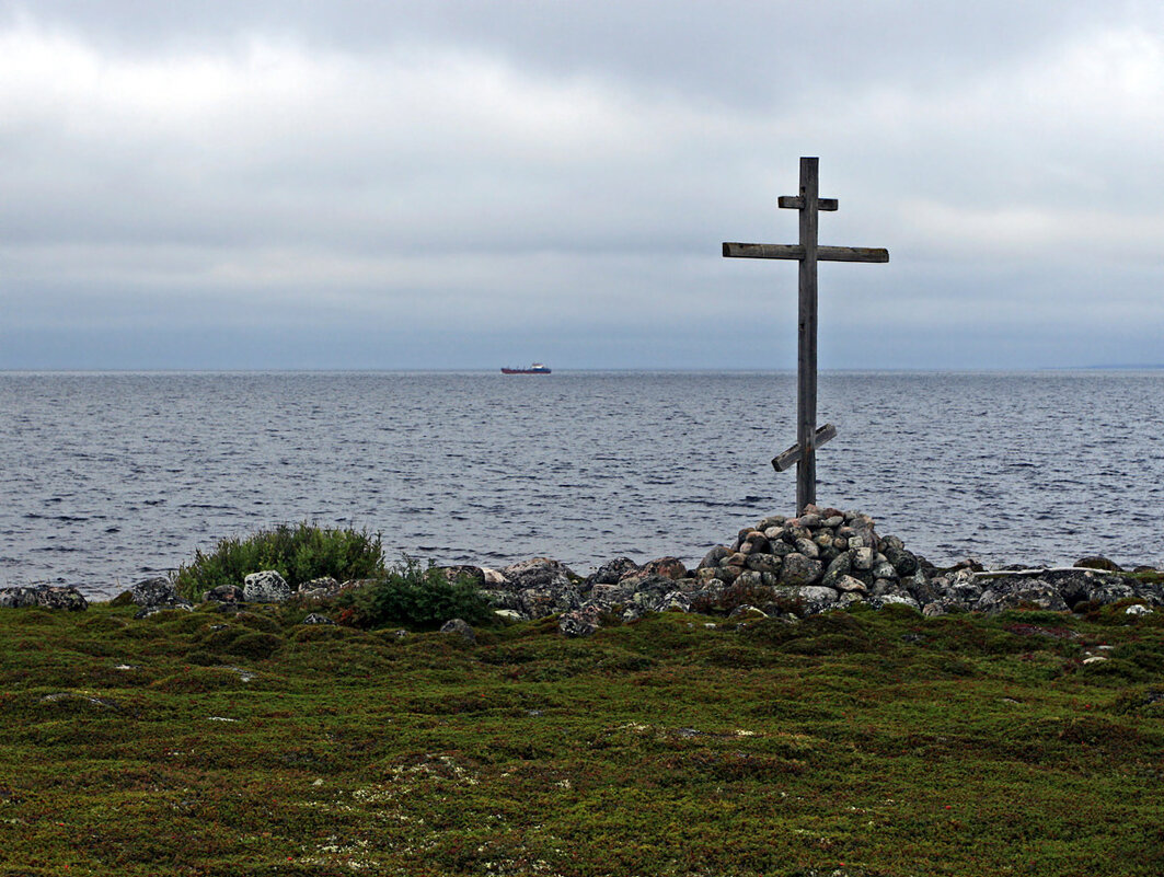 Поклонный крест на Заяцком острове - Зуев Геннадий 