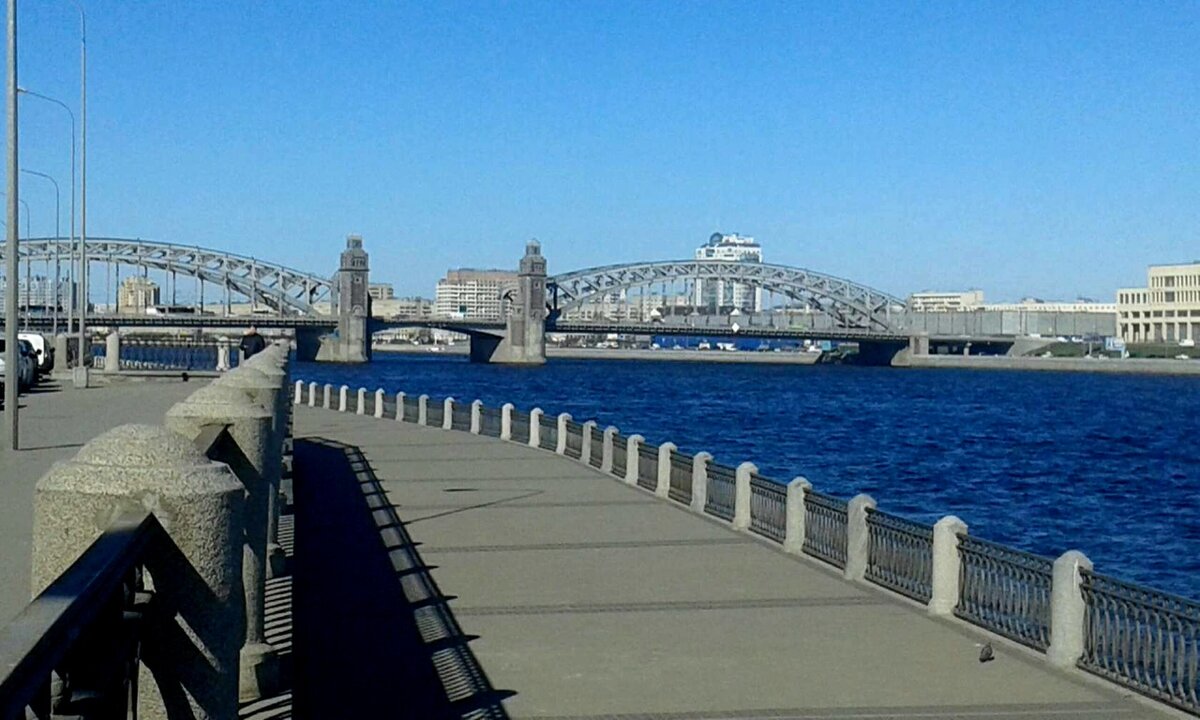 Большео́хтинский мост — разводной мост через реку Неву в Санкт-Петербурге - Елена Вишневская