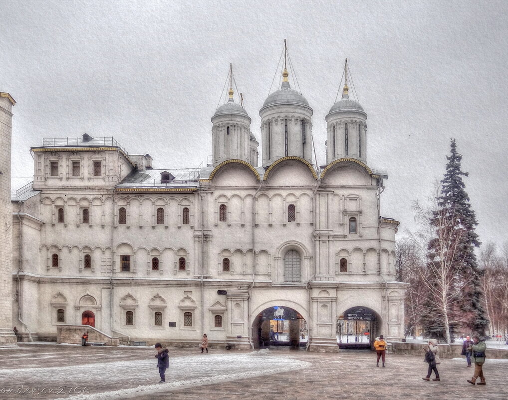 Патриарший дворец с церковью Двенадцати апостолов - Andrey Lomakin