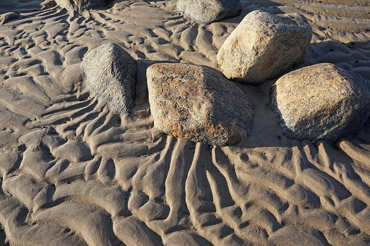 Следы на песке - волноприбойные знаки - Сергей Курников