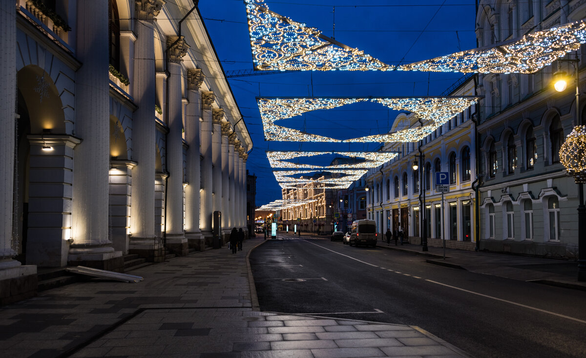 Ночная Москва. - Владимир Безбородов