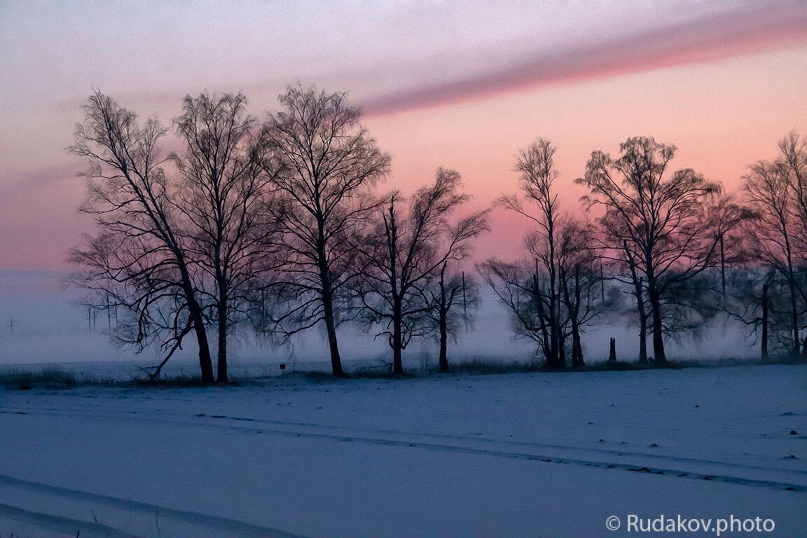 Зима, туман, сумерки - Сергей 