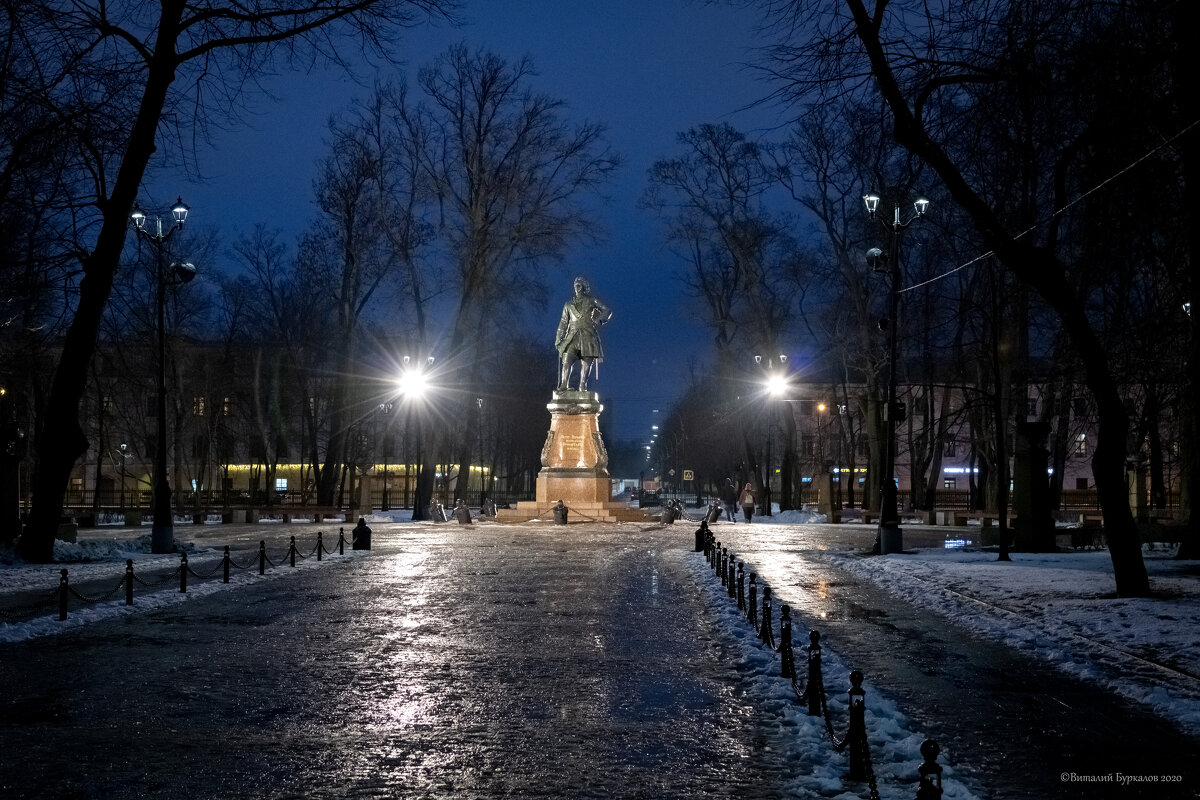 Кронштадт. Памятник Петру Первому. - Виталий Буркалов