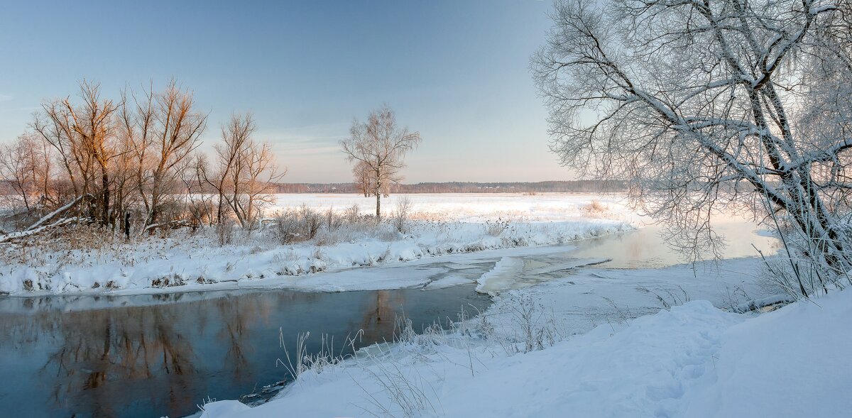Февраль на реке Клязьме - Валерий Иванович