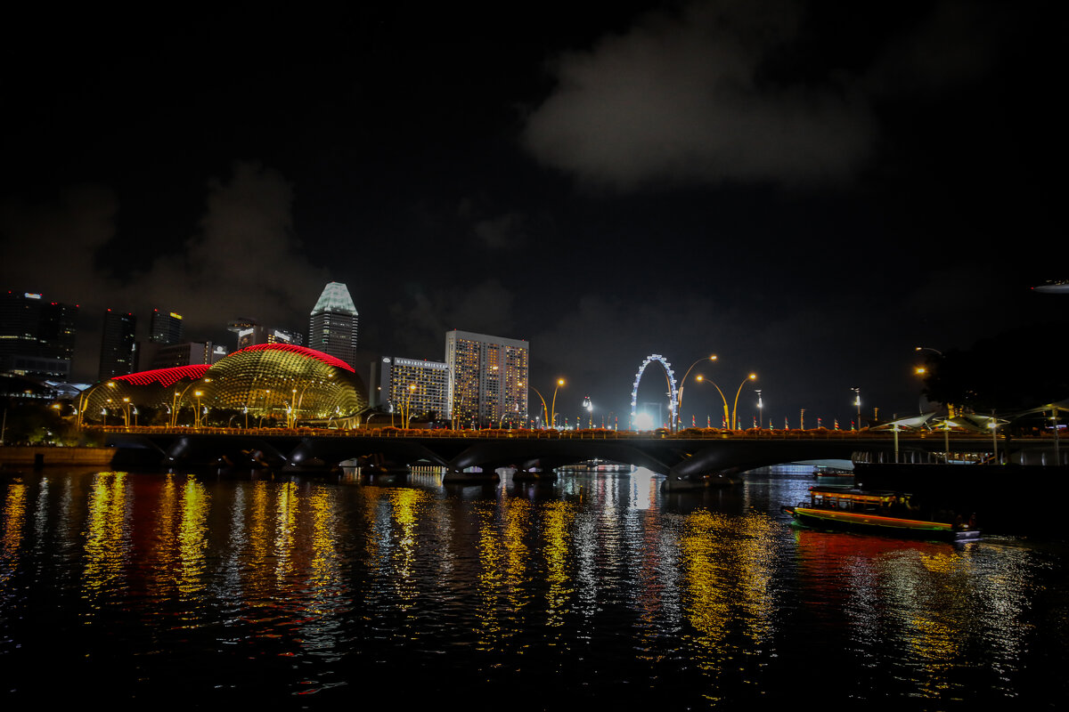 ночной Сингапур - Анна Бушуева