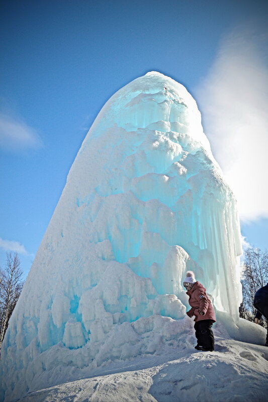 Замороженный фонтан - Galina Serebrennikova