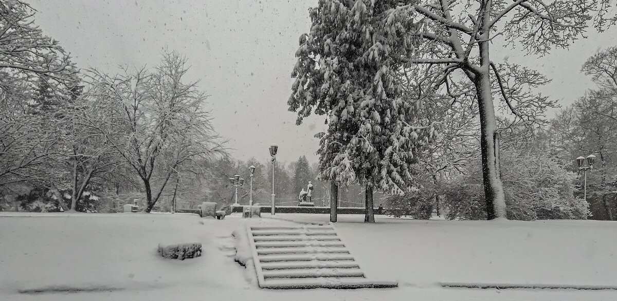 Первый снег... :о) (в конце февраля) - Виктор Грузнов