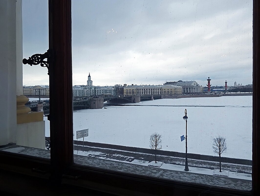 Вид на Неву из окна Эрмитажа (Санкт-Петербург) - Ольга И