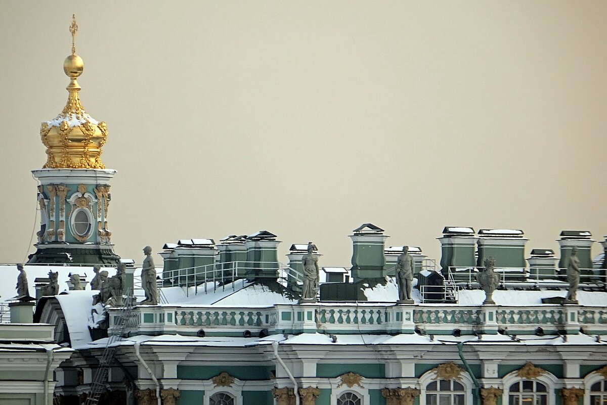 Крыша Эрмитажа (Санкт-Петербург) - Ольга И