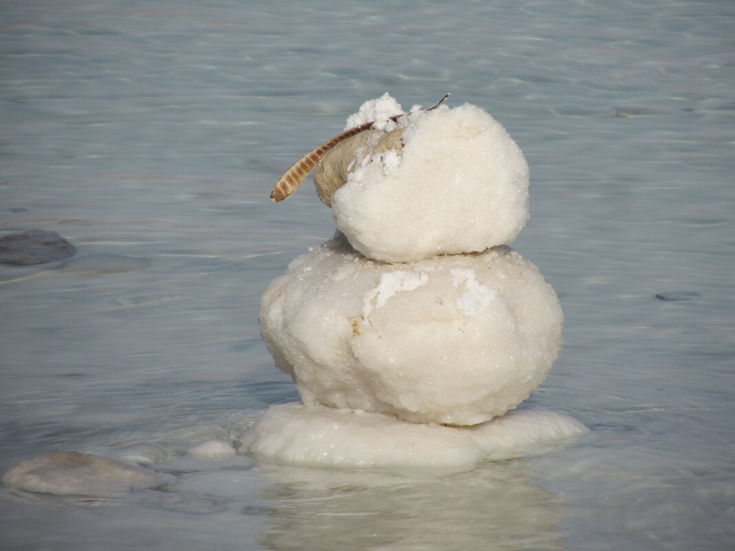 "Снеговик" из соли Мертвого моря! - Герович Лилия 
