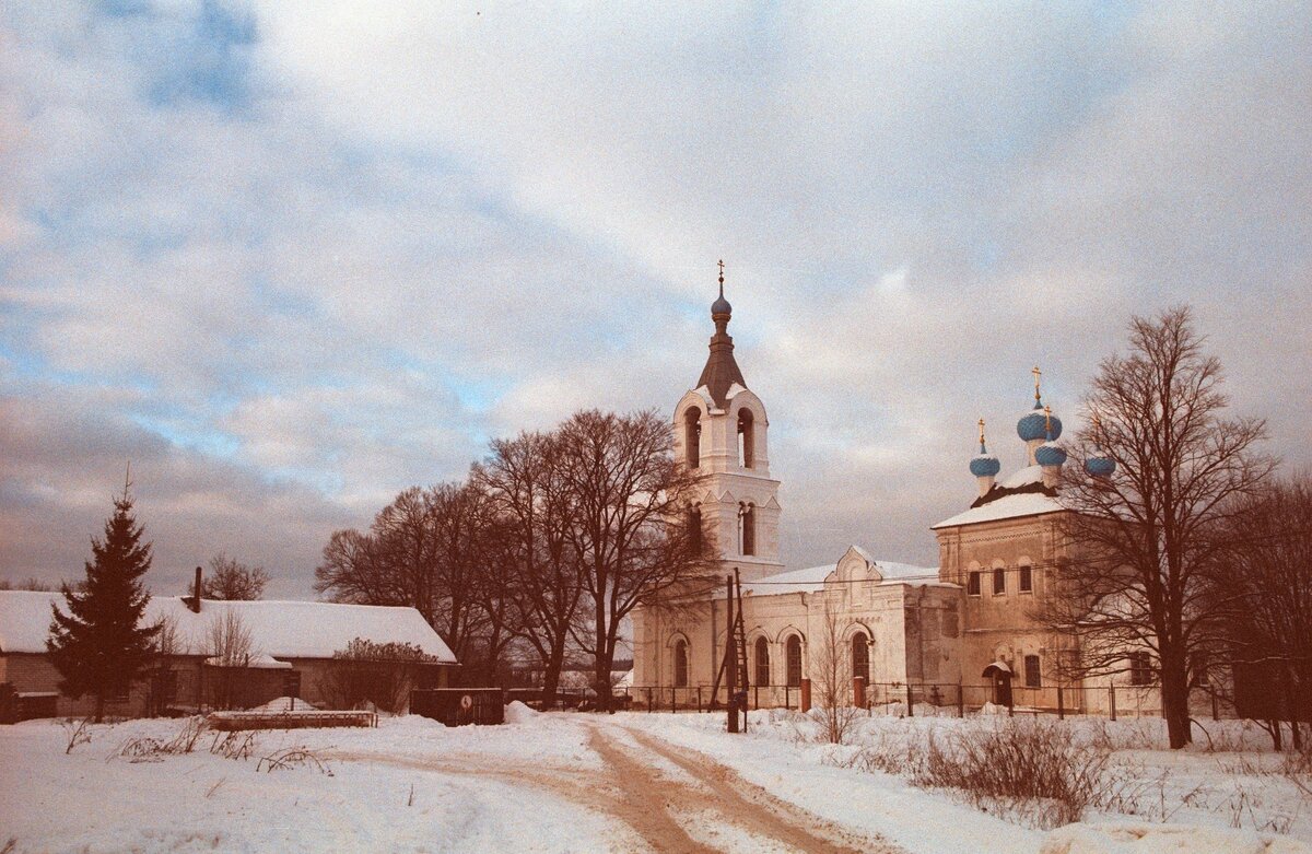 Зима в Поречье (Церковь Рождества Пресвятой Богородицы) - Andrew Barkhatov