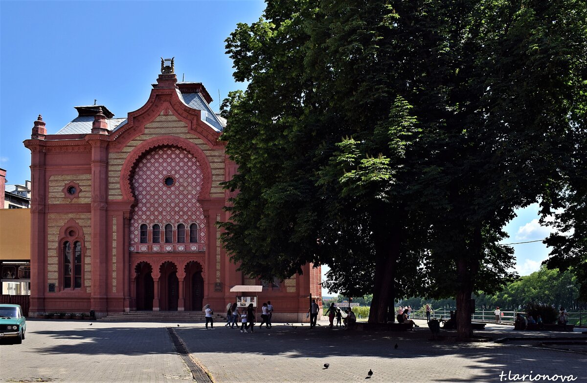 Здание синагоги в Ужгороде - Татьяна Ларионова