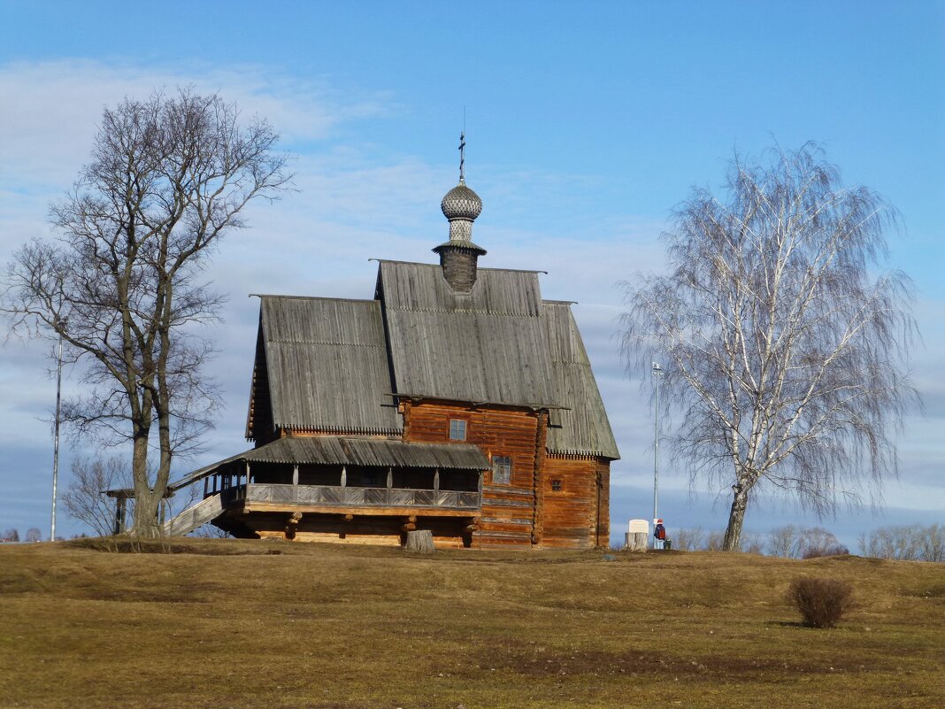 Никольская церковь из села Глотово - Лидия Бусурина