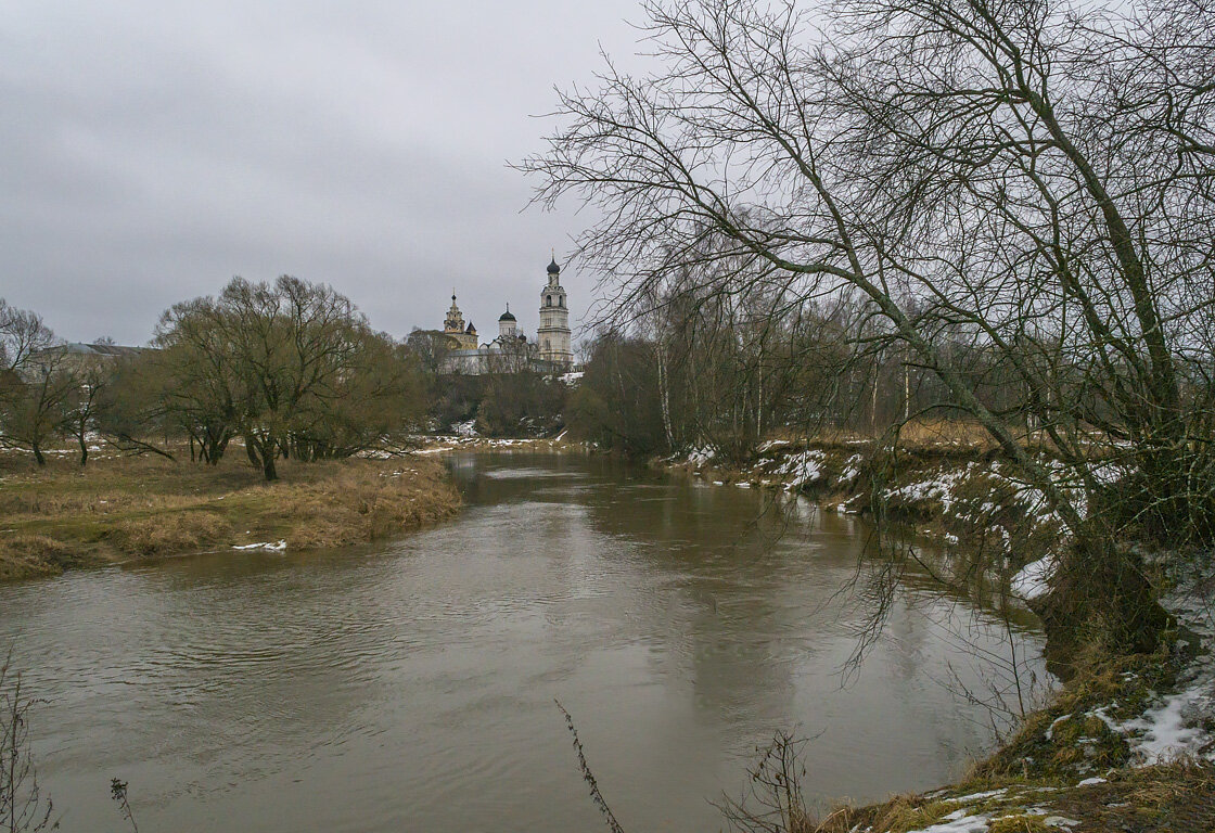 Река Киржач в марте - Сергей Цветков