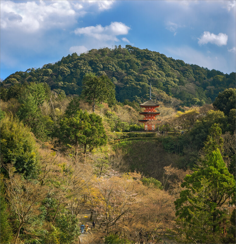 Пагода храмового комплекса Киёмидзу-дэра в Киото. - Shapiro Svetlana 