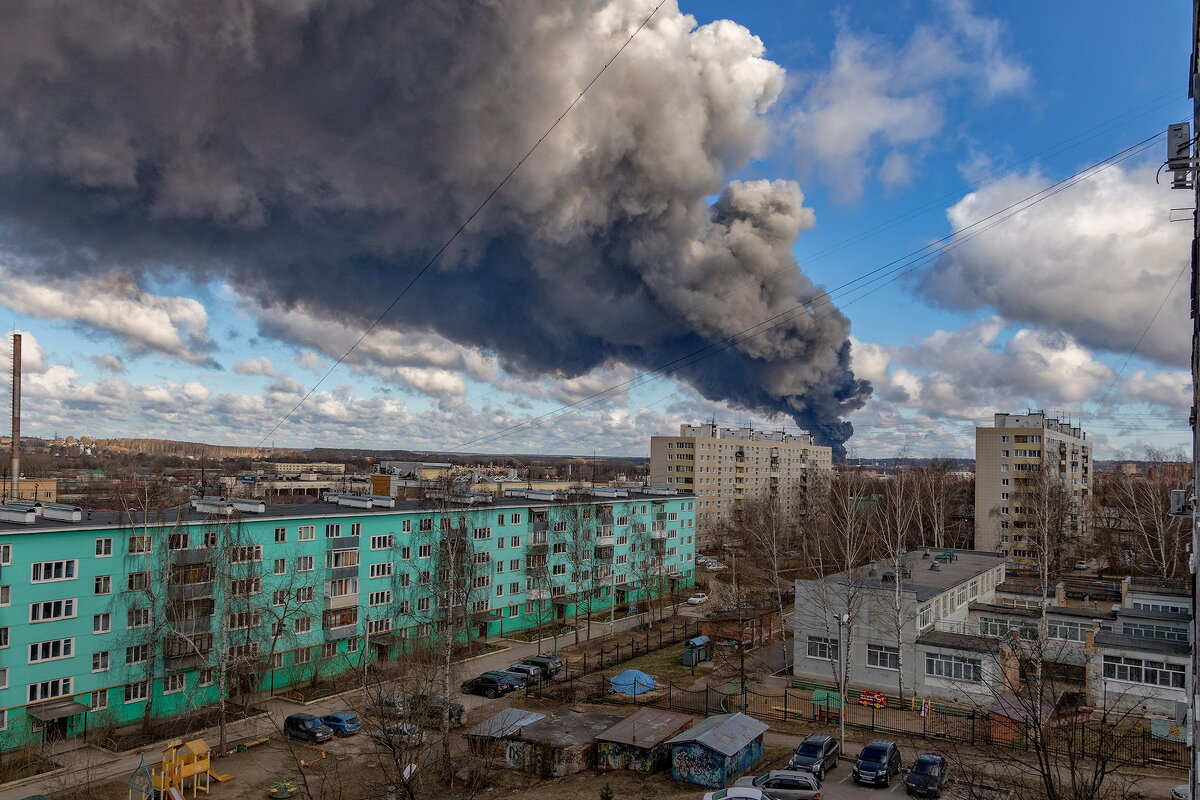 Пожар в Дмитрове. - Анатолий. Chesnavik.