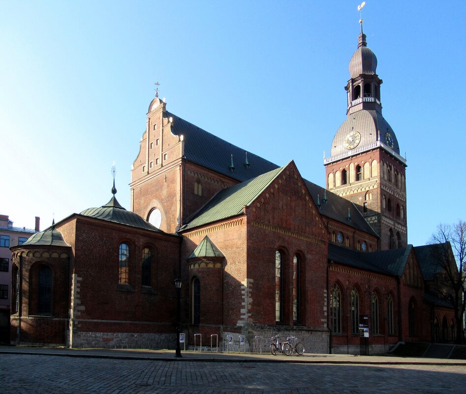 Рижский Домский собор — один из символов столицы Латвии - Елена Павлова (Смолова)