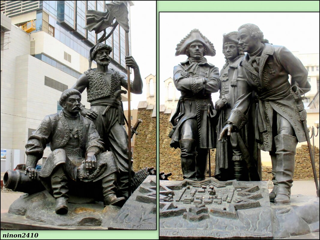Памятник основателям Ростова-на-Дону (фрагменты) - Нина Бутко