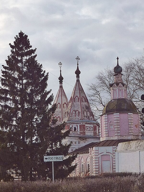Святые ворота Ризоположенского монастыря (Суздаль) - Лидия Бусурина