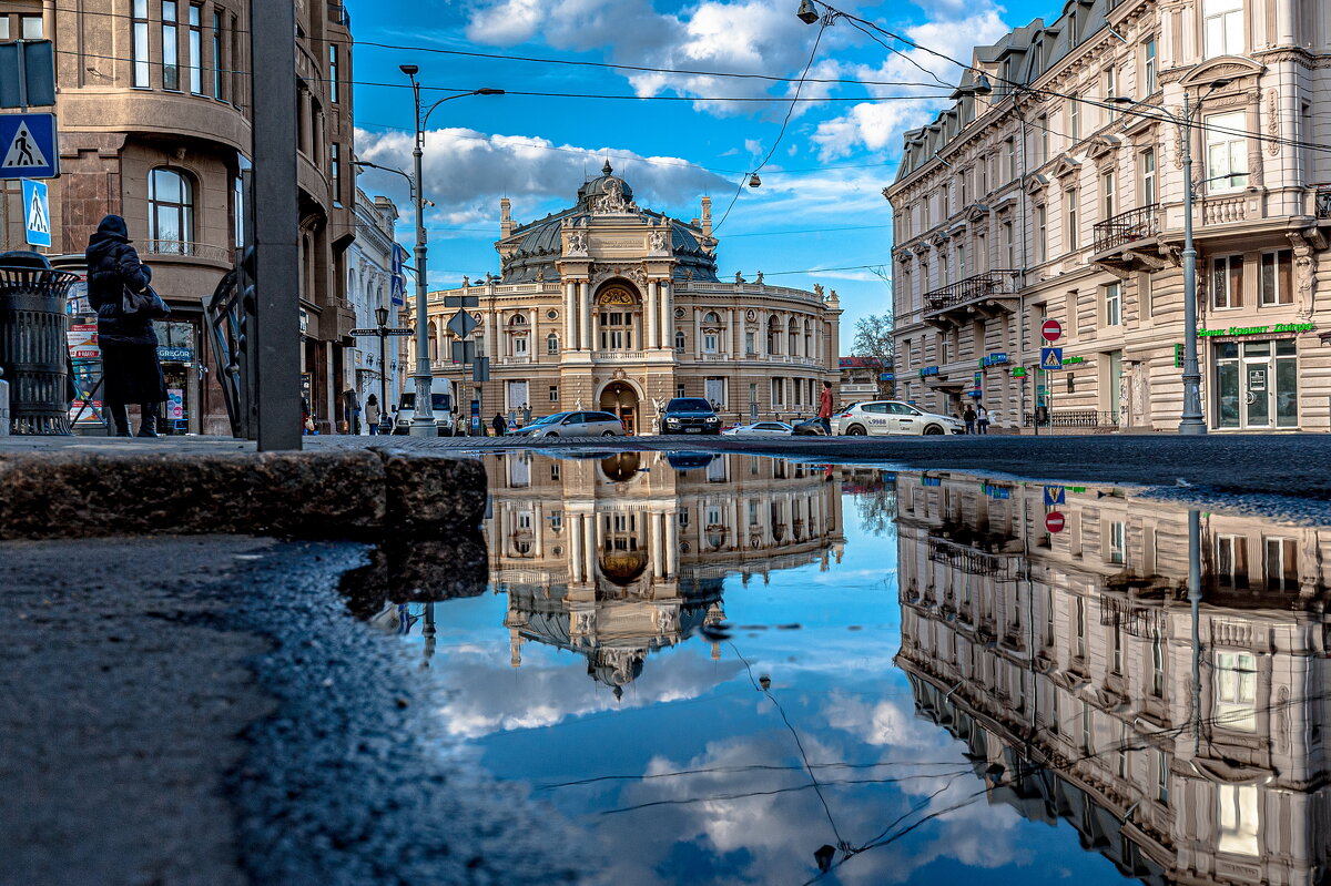 Odessa Opera reflection - Олег Шендерюк