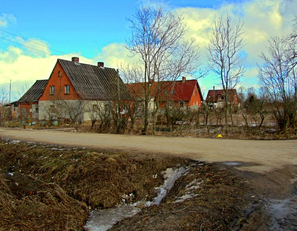 Домики в поселке - Сергей Карачин