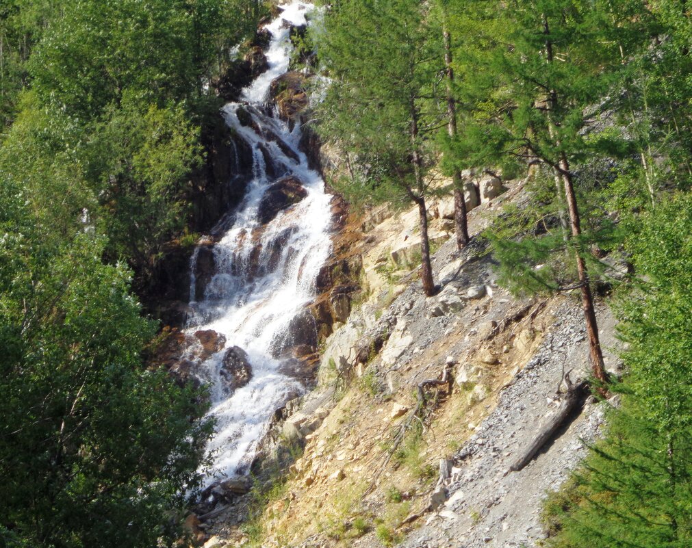 Горненнский водопад - Любушка 