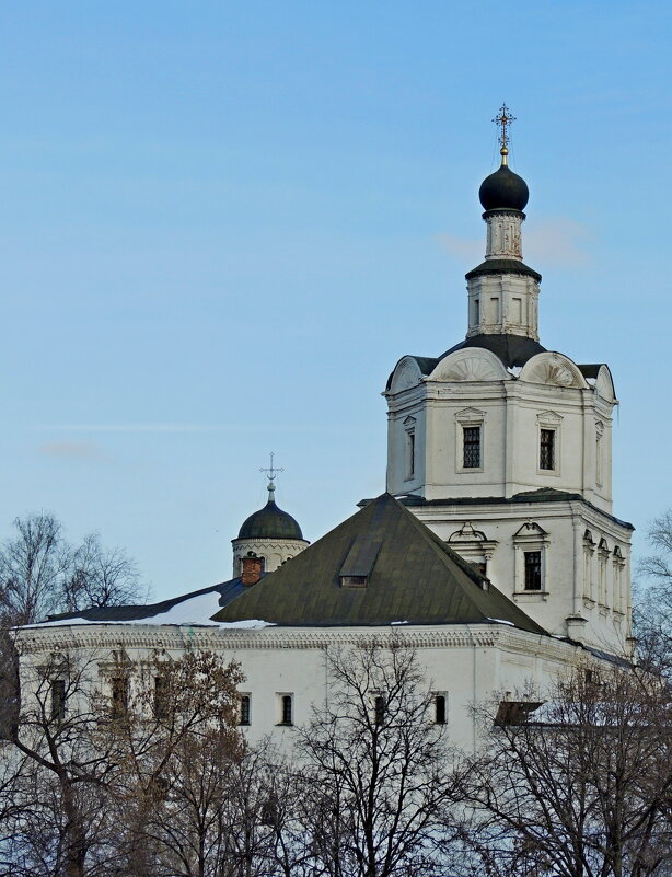 Церковь Михаила Архангела Спасо-Андроникова монастыря в Москве. - Александр Качалин