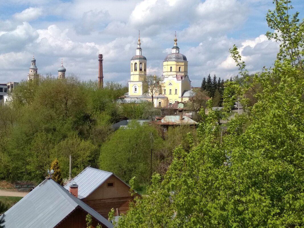 Вид на храм Ильи Пророка, Серпухов - Марина Кушнарева