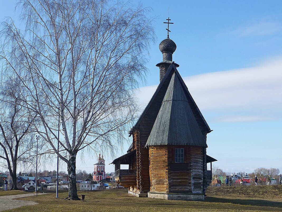 Никольская церковь из села Глотово - Лидия Бусурина