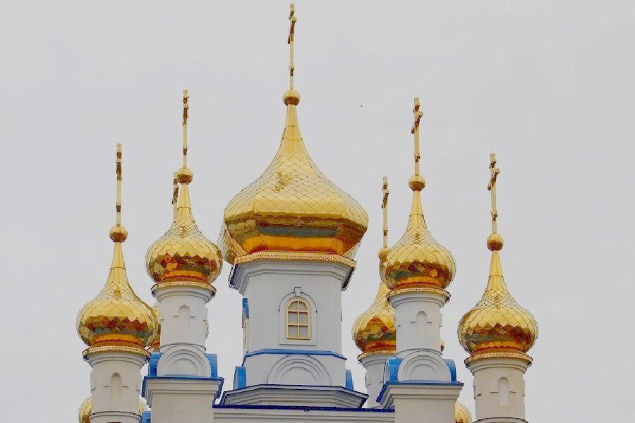 Золотые купола. Восстановлены в 2013 году - Надежд@ Шавенкова