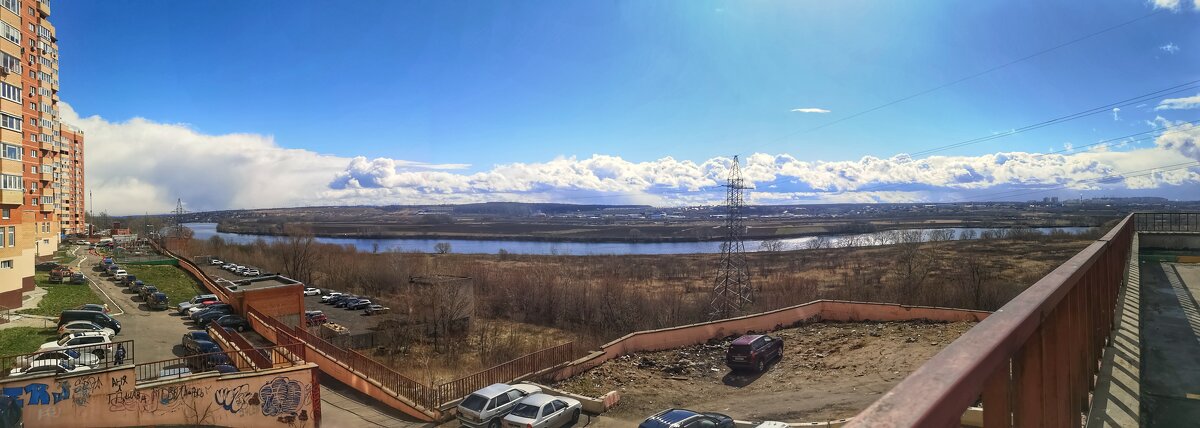 Панорама окраины города Лыткарино - Алексей Архипов