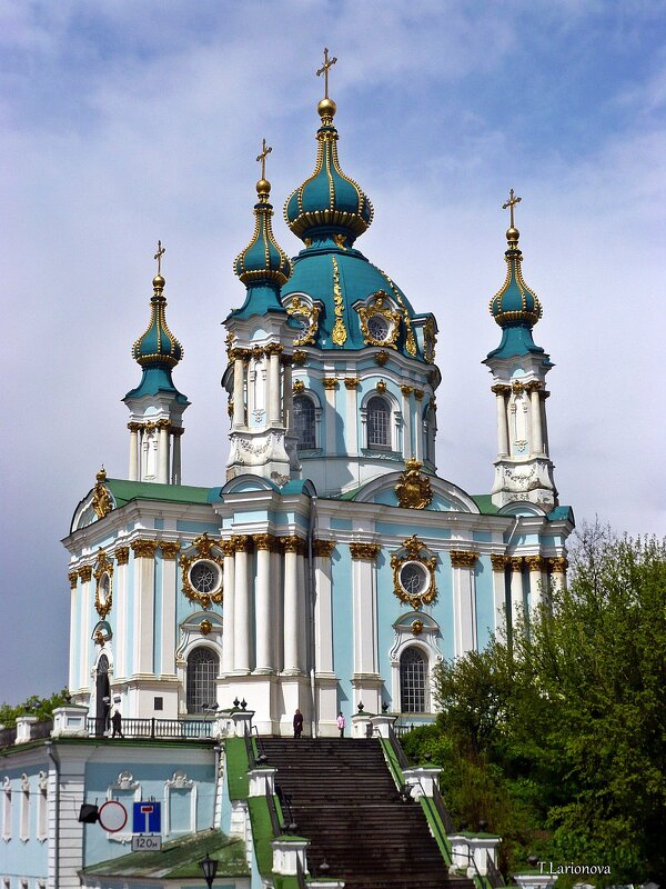 Андреевская Церковь купола