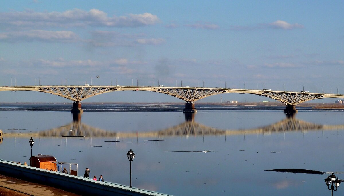 Ледоход на Волге у Саратова... - Лидия Бараблина