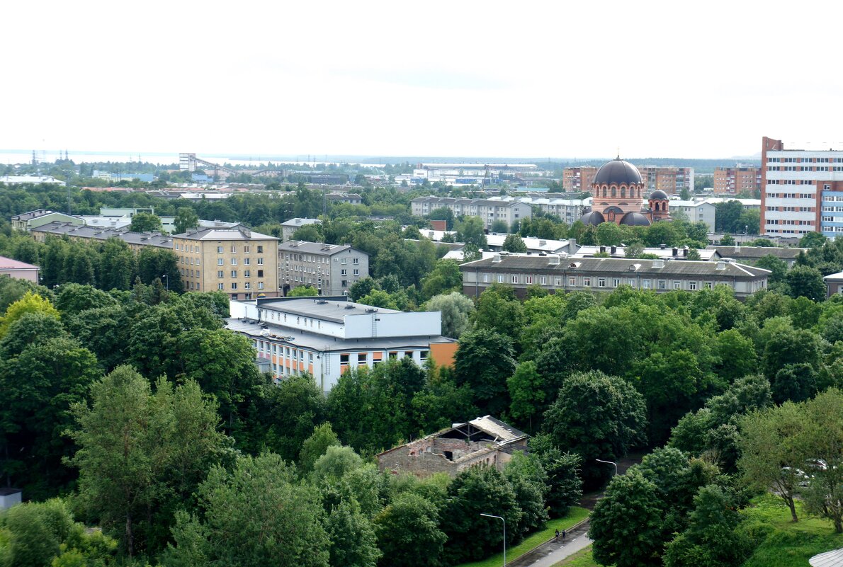 Вид со смотровой площадки замка Германа - Елена Павлова (Смолова)