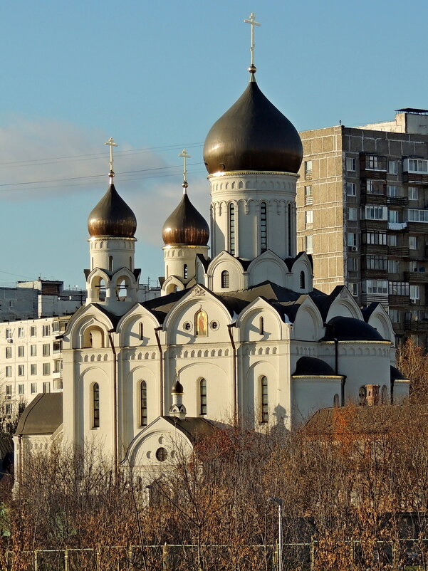 Москва. Церковь Серафима Саровского в Раеве. - Александр Качалин