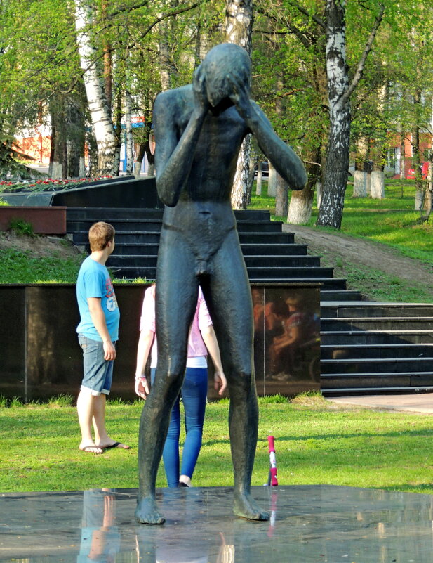 Скульптура Плачущий мальчик  Дзержинский (Московская область) - Александр Качалин