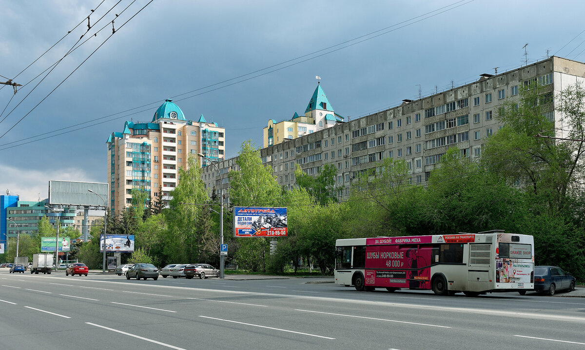 Улицы Новосибирска - улица Нарымская - Дмитрий Конев